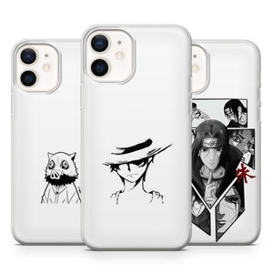 Anime Manga Phone Case Japan Cover for iPhone 15 14, 13, 12, 11, X, 8, Samsung A13, S22, A73, A53, Huawei P40, P50, Pixel 8 7, 6, 6 Pro