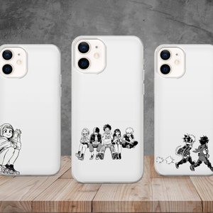 Custodia per telefono Anime Manga Japan Cover per iPhone 15 14, 13, 12, 11, X, 8, Samsung A13, S22, A73, A53, Huawei P40, P50, Pixel 8 7, 6, 6 Pro