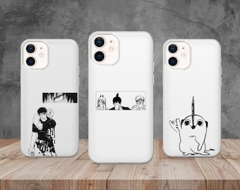 Anime Manga Phone Case Japan Cover for iPhone 15 14, 13, 12, 11, X, 8, Samsung A13, S22, A73, A53, Huawei P40, P50, Pixel 8 7, 6, 6 Pro