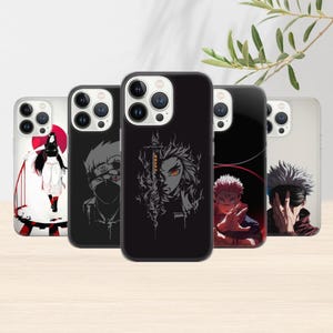 Anime case Phone Case Gojo case Cover for iPhone 16e, 15, 14, 13, 12, 11, Google Pixel 9 Pro, 8, 7A, Samsung S25 edge, S24 FE, A71, A36