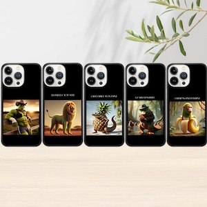 Bombardino crocodilo Phone Case Chimpanzini bananini Cover for iPhone 16e, 15, 14, 13, 12, 11, Google Pixel 9 Pro, 8, 7A, Samsung S25 edge,