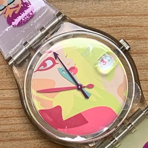Swatch “Oops My Nails” GK421 – Unworn with Box & Papers – Rare 90s Vintage Swiss Watch
