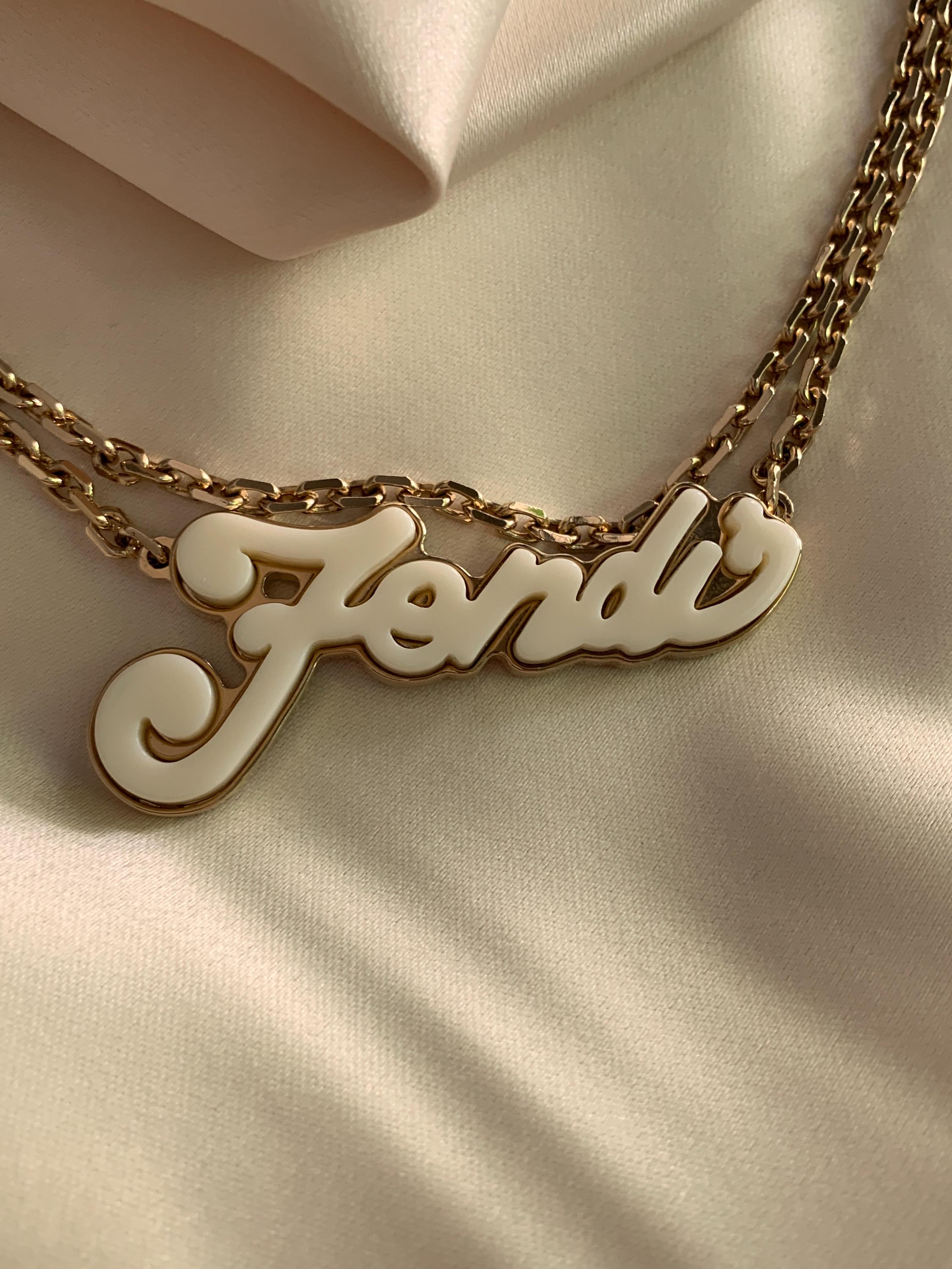 Fendi Necklace - Etsy
