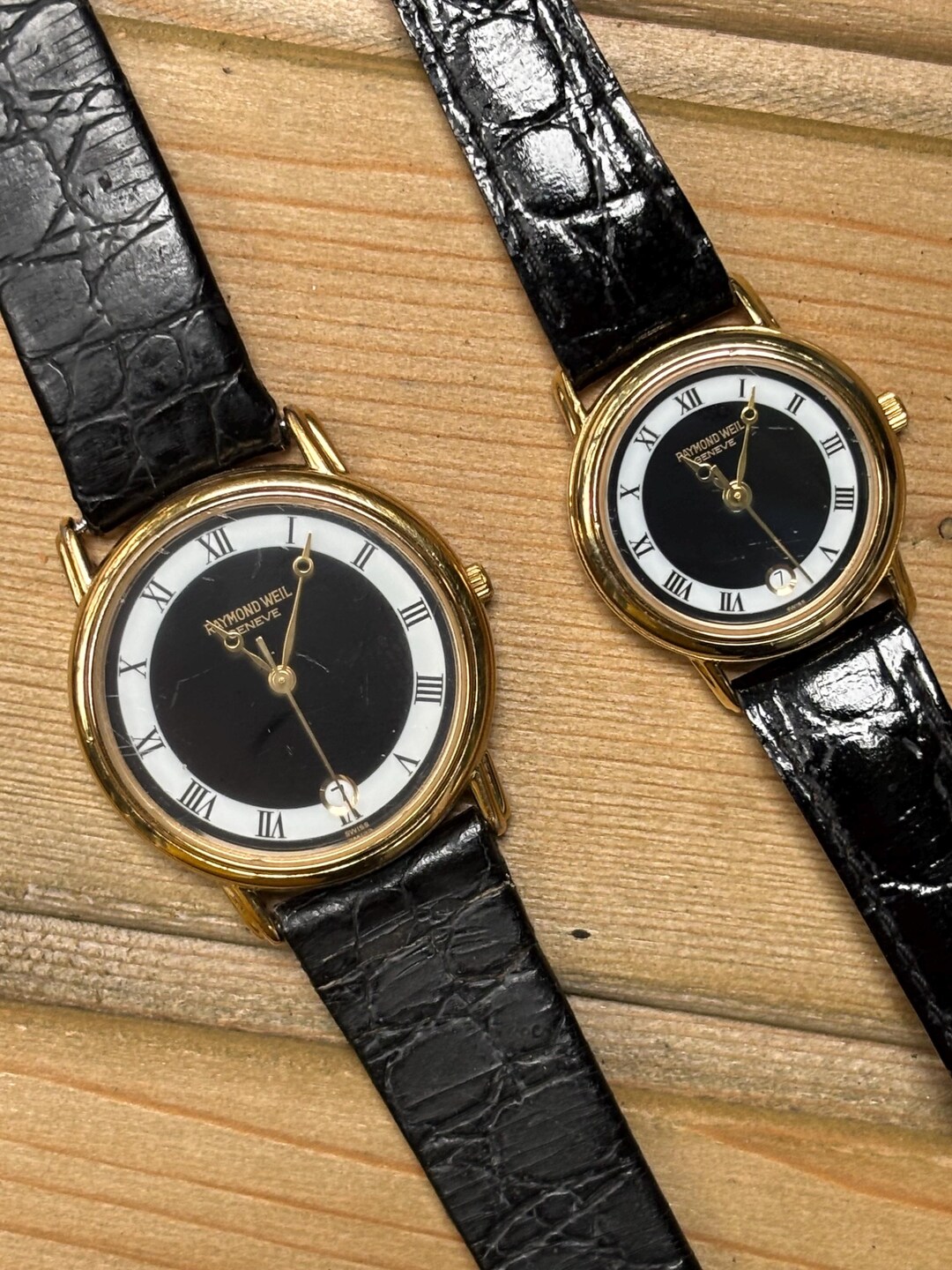 Raymond Weil Men’s & Women’s Matching Watches – Ref. 55321989-1991 ...