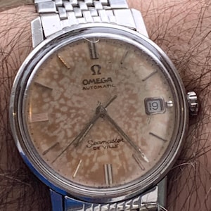vintage Omega Seamaster De Ville Automatic Mens Watch size 18cm