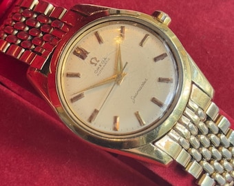 vintage Omega Seamaster Automatic2975-1 SC, cal 501 Gold plated  Watch