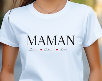 Mom t-shirt to personalize - Mom's birthday - Mother's Day - Mom gift
