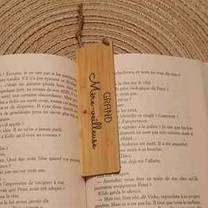Personalized granny bookmark, grandmother night light, granny gift, grandmother's day