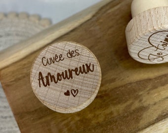 Bouchon en Liège "La cuvée des amoureux" - Cadeau Unique pour la Saint-Valentin