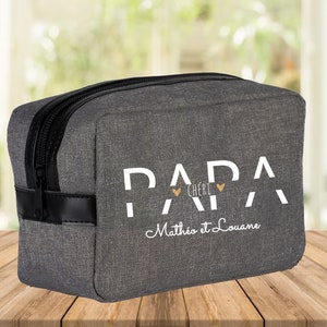 Personalized toiletry bag, Father-fect, Personalized Father's Day, Gift for men, Dad, dad's birthday