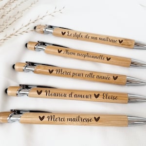 Bolígrafo personalizado, regalo para profesor, cumpleaños, idea de regalo, regalo de boda, regalo para invitados, regalo personalizado, lápiz
