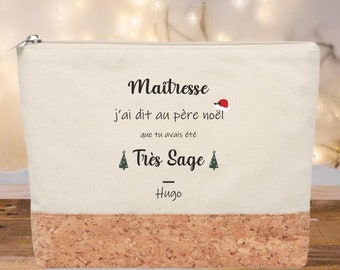 Personalized Christmas Teacher Kit, Christmas gift for teacher/master/nanny at the end of the year, personalized nanny gift, teacher gift