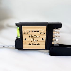 Personalized DIY Multi-Tool Meter - Father&#39;s Day, Dad Gift, Personalized Tools, Grandpa, Godfather, Uncle, Birthday, Christmas