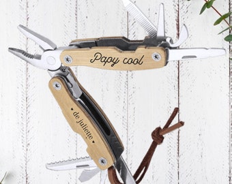Personalized Multi-Tool &quot;Cool Grandpa&quot; - personalized grandpa gift, Grandfather&#39;s Day, grandpa&#39;s birthday