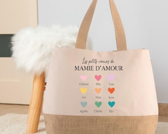 Personalized Grandma bag, Grandmother's Day, Grandma gift, Grandma birthday, Grandma gift idea, Christmas, mom, nanny, teacher, godmother
