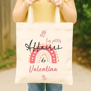 Children&#39;s spare bag, personalized children&#39;s tote bag, bag for pillow and blanket, children&#39;s school bag, bag for nanny, nursery
