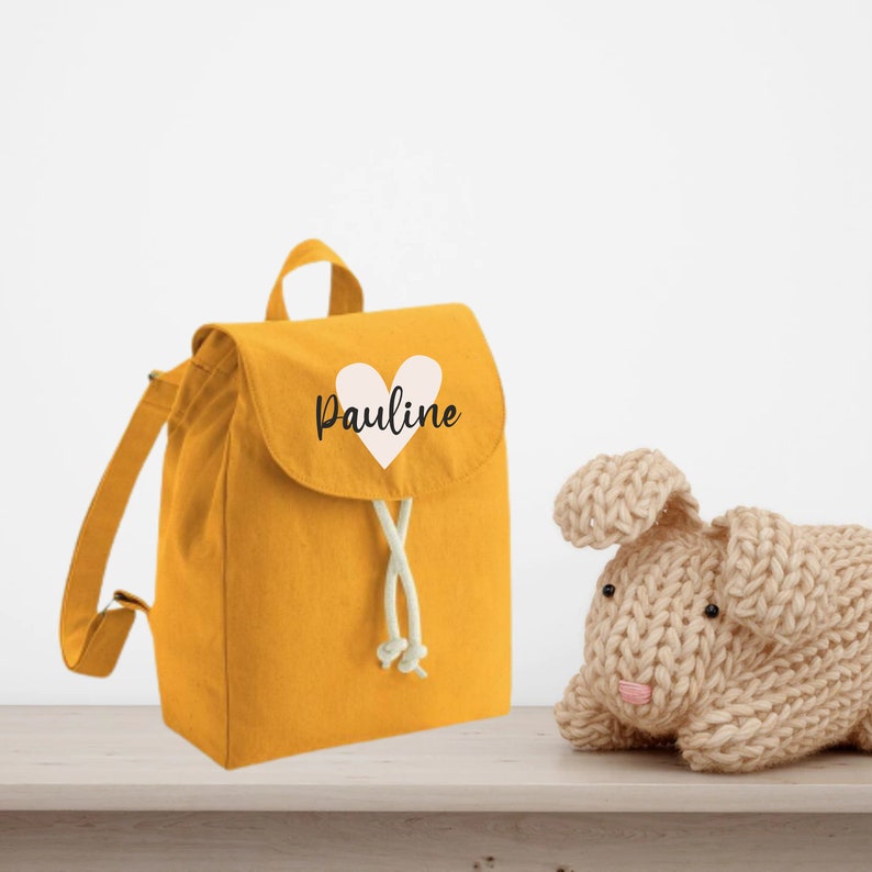 Sac a dos enfant à personnaliser, sac maternelle, sac crèche, sac personnalisé Cumin