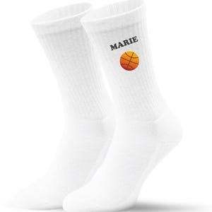 Personalized sports socks, name socks, children&#39;s or adult sports socks