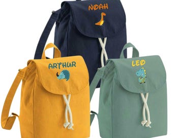 Personalized children's backpack, nursery school bag, daycare bag, personalized backpack, children's school bag, children's gift bag.