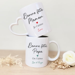 Personalized Mom/Dad Mug, Father's Day, Mother's Day, Mom gift, Dad gift idea, coffee mug, Happy Mother's Day