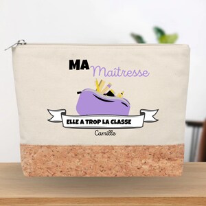 Presente personalizado para professor, estojo grande, bolsa master, presente de final de ano, presente escolar, meu professor é tão elegante