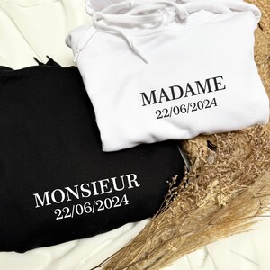 Personalized Valentine's Day Sweatshirt - Personalized Valentine's Day, Matching Couple Gift, Matching Lovers Sweatshirt, Wedding Anniversary Gift