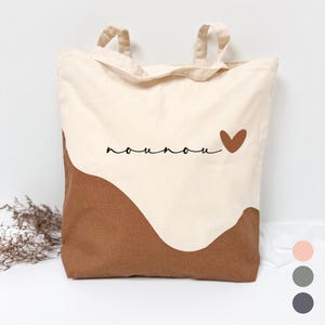 &quot;Nanny&quot; tote bag, thank you gift, nanny gift, nanny gift idea, personalized bag, nanny birthday, nanny Christmas gift