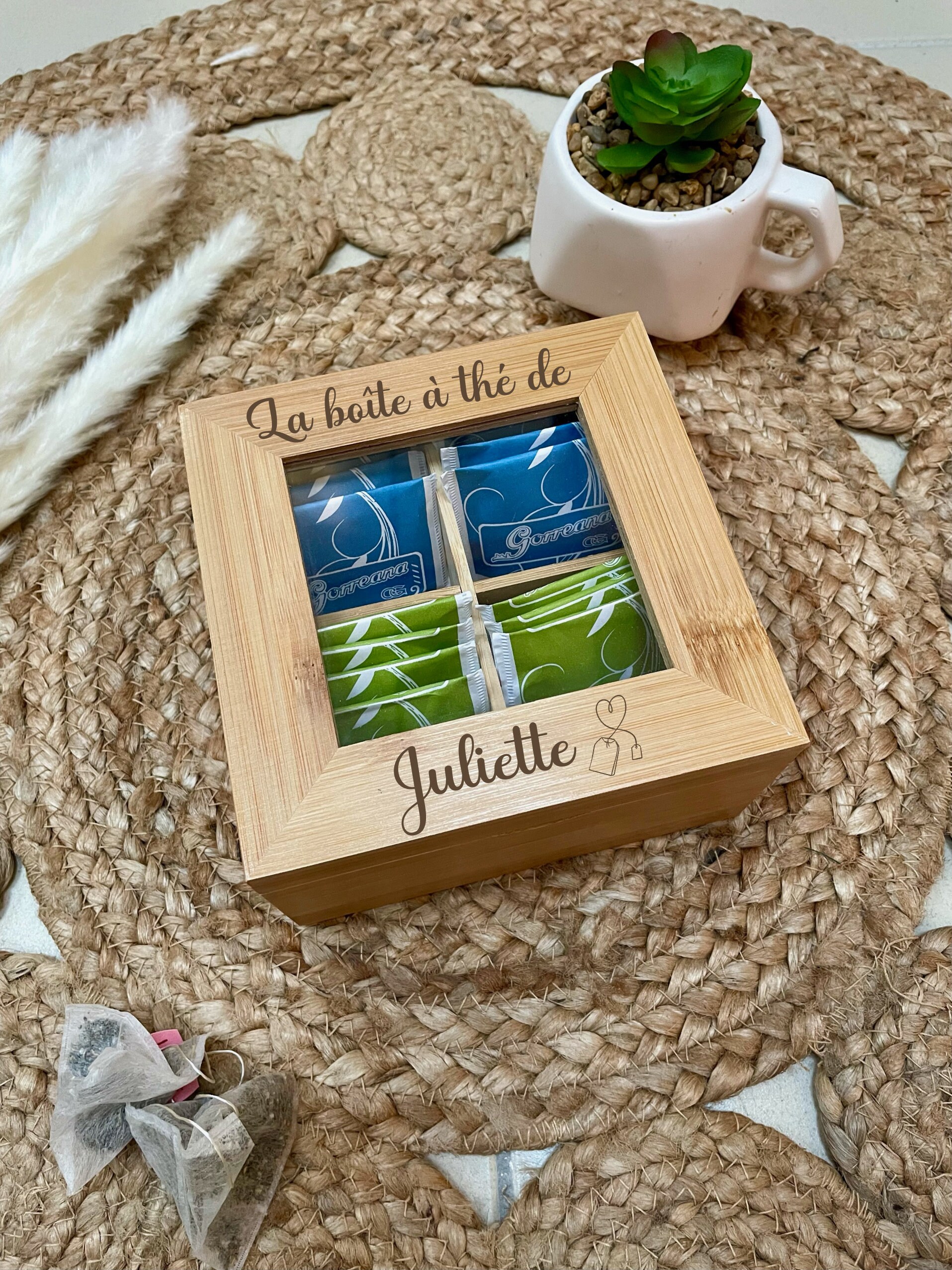 Personalized tea box -  France