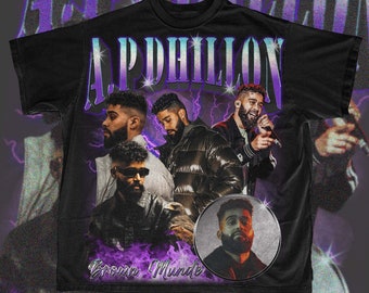 AP Dhillon shirt, AP Dhillon vintage t-shirt, Brown Munde shirt, Punjabi shirt, Indian shirt, Desi clothing, Bollywood Apparal, Desi gift