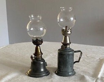 Série 12 Porte Couteaux Ancien Verre Moulé Bullé Art de la