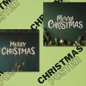 Vintage Christmas cards printable digital designs Christmas gift cards simple Christmas designs