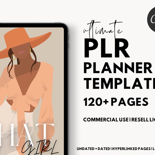 Plr Planner Etsy