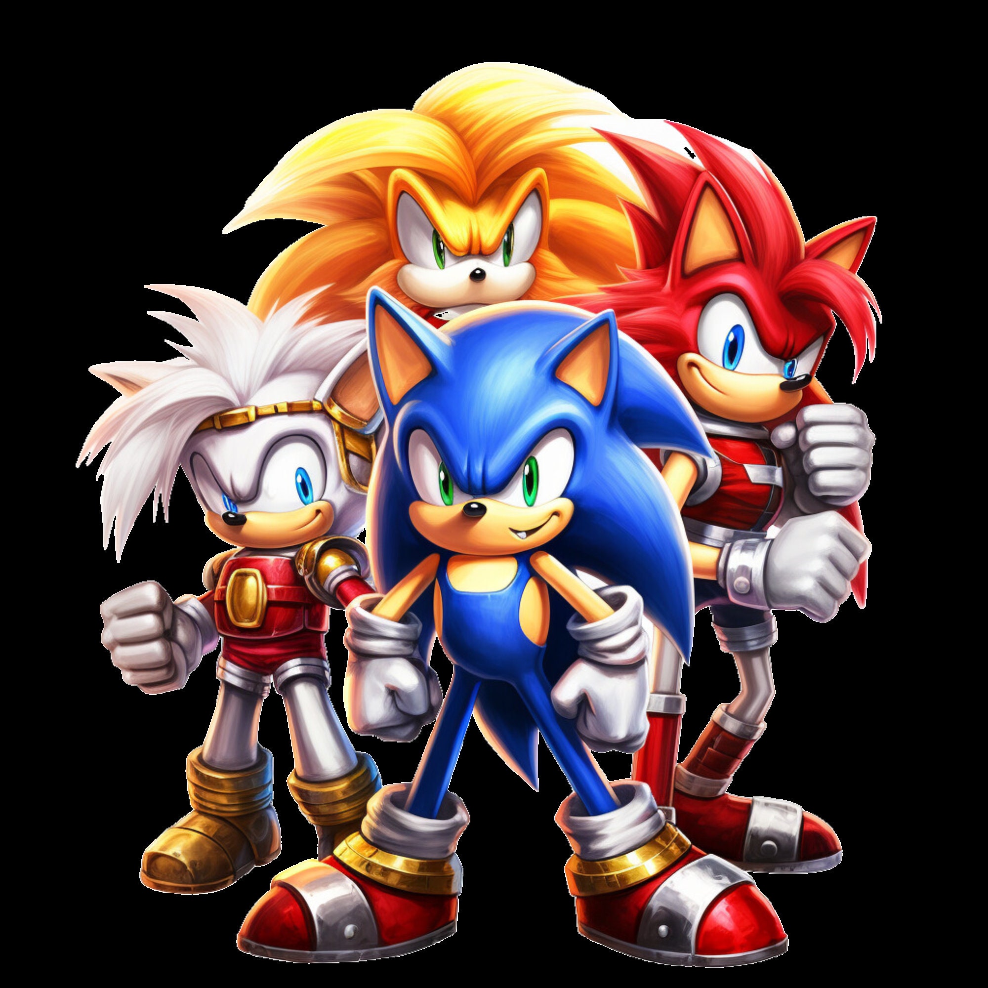 Sonic the Hedgehog PNG Instant Download for Sonic Fans Sonic Clipart