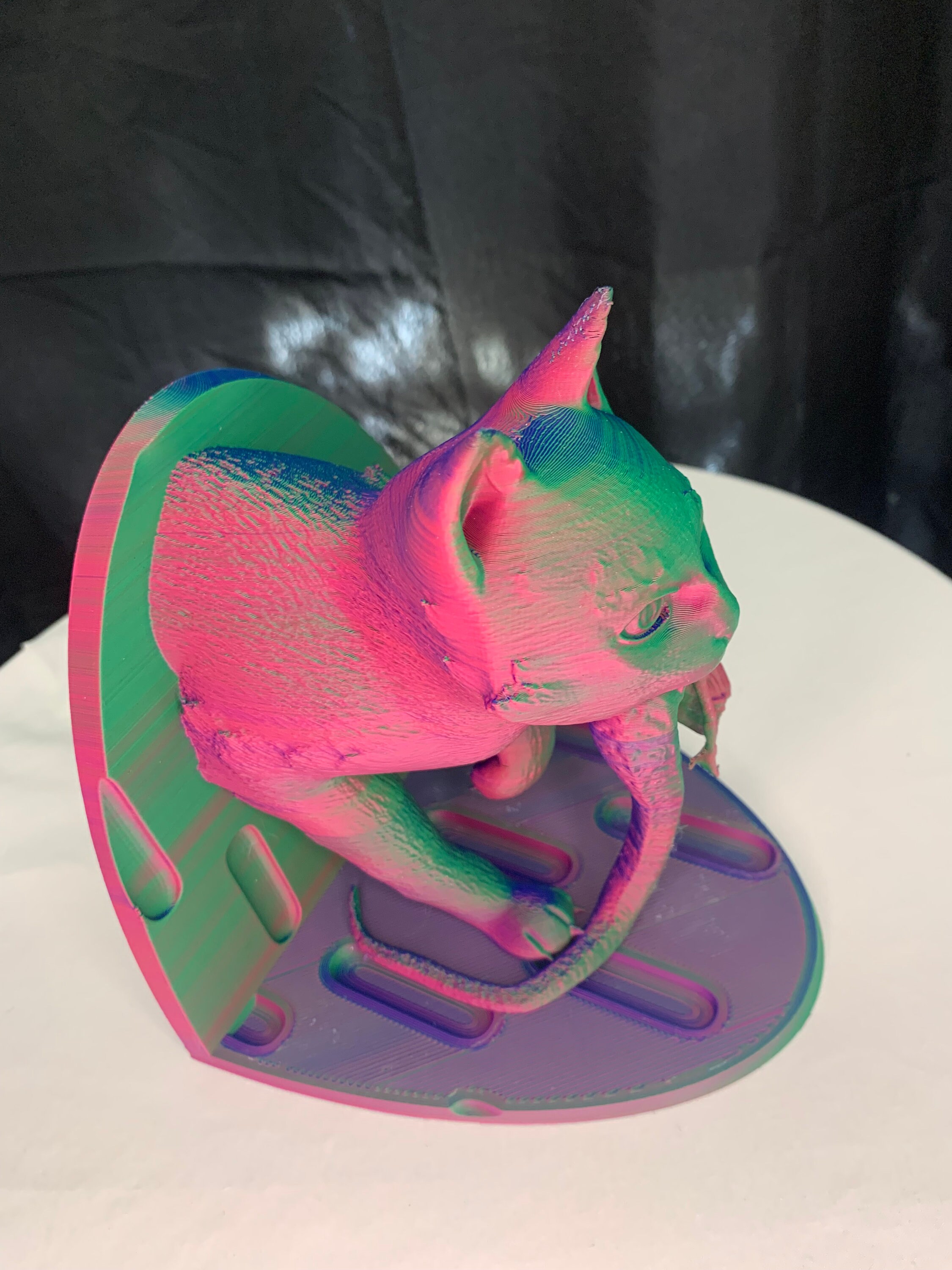 Alien Movie Original Jonesy Cat With Baby Xenomorph Bookend Etsy