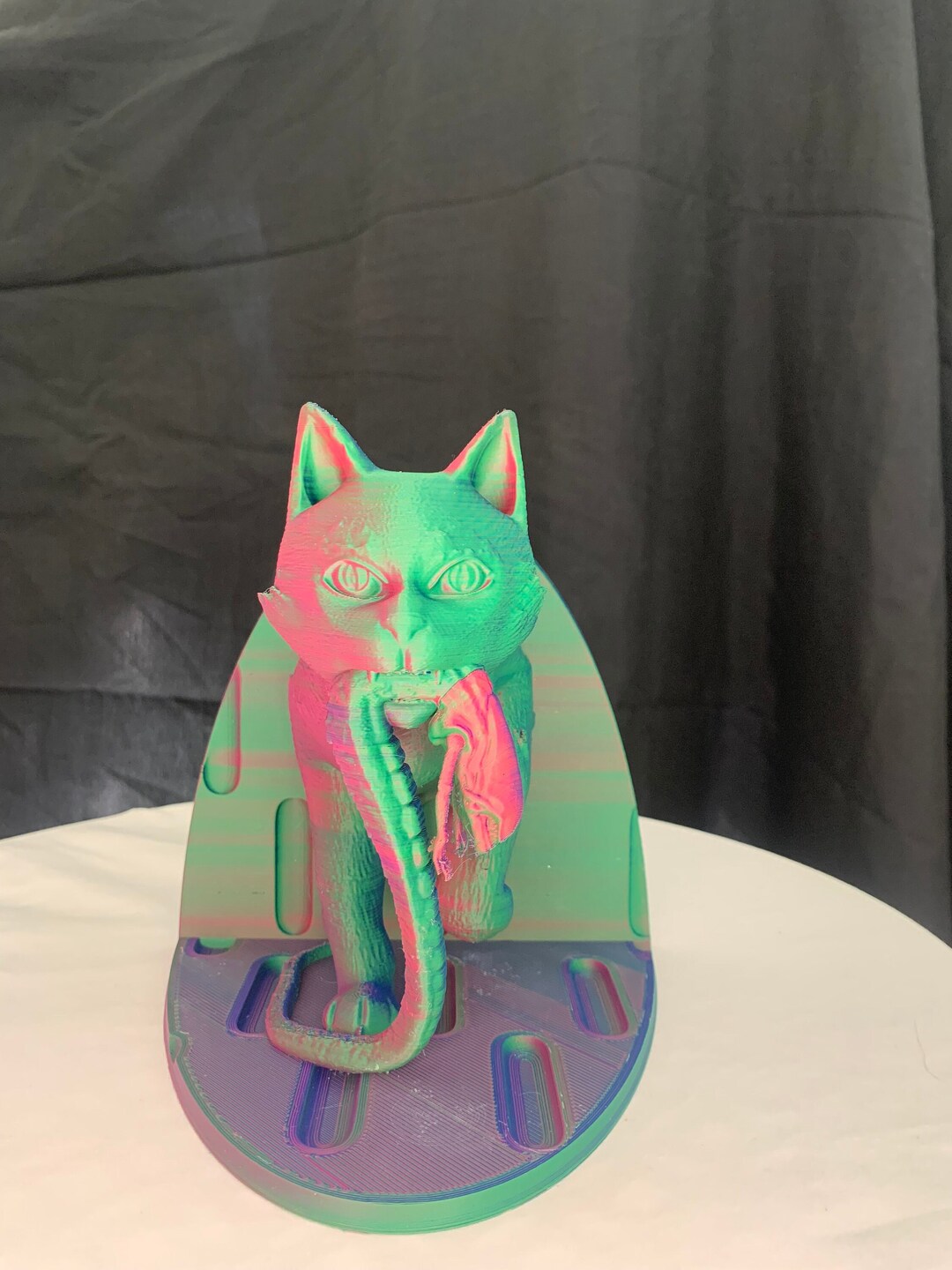 Alien Movie Original Jonesy Cat With Baby Xenomorph Bookend Etsy