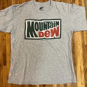 Mountain Dew Soda Logo T Shirt