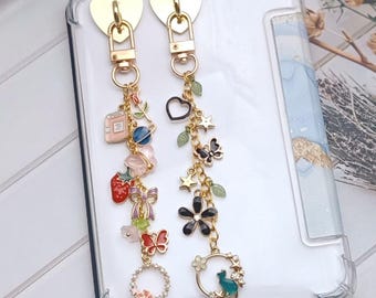 Custom Kindle Charm Chain, Personalized E-Reader Accessory, Kobo, Tolino Zubehör