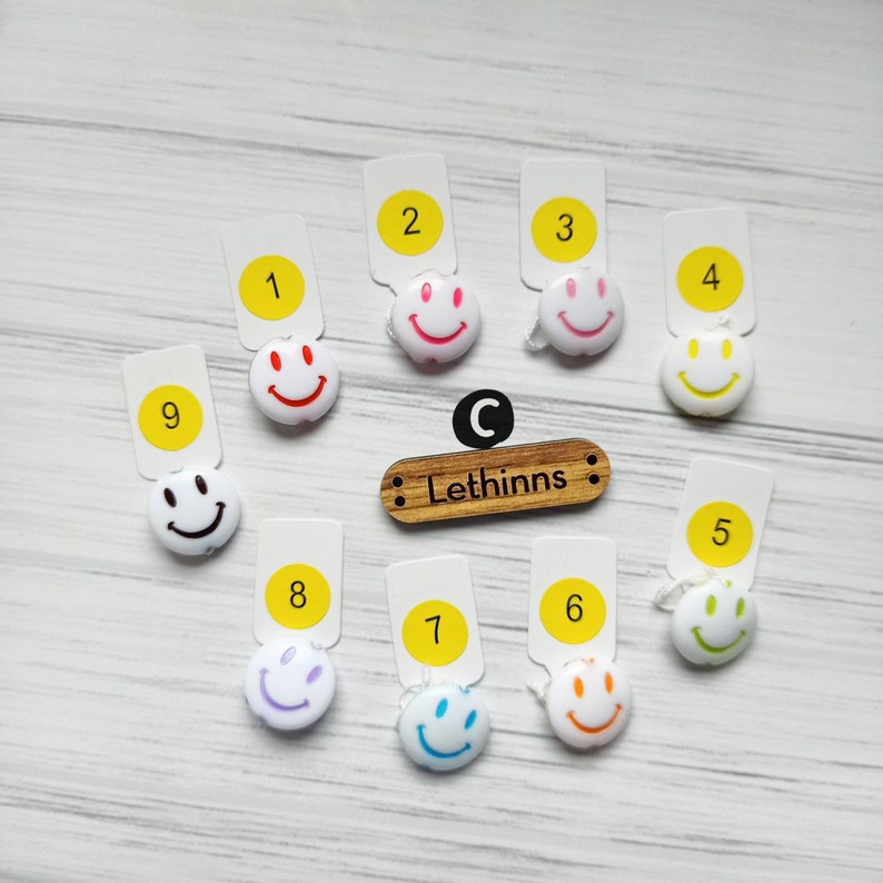 Smile Charm, Colourful Bead Charm Personalized Name, Heart Charm, Flower Charm, Name Charm, Lucky Charm, Happy Face Charm, Butterfly Charm image 4