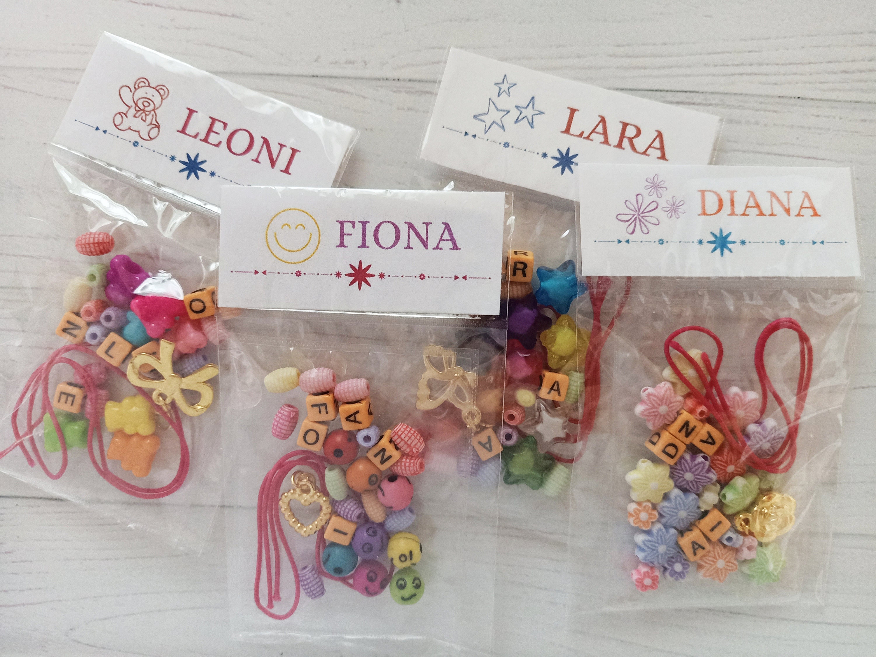 Kit de fabricación de pulseras para niñas pequeñas DIY Caja de actividades  para fiestas para niñas