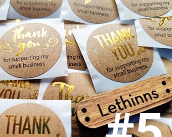 Thank You for your Order Stickers Pack Handmade with Love Sticker Set Thank You for Supporting My Small Business Sticker Pack 25 pieces/lot