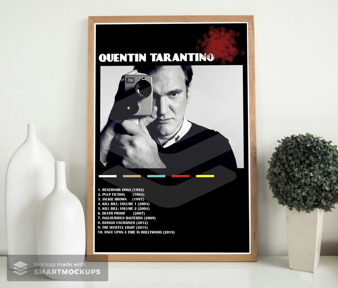 Quentin Inventino Quentin Tarantino, Tarantino Poster, Director - Etsy