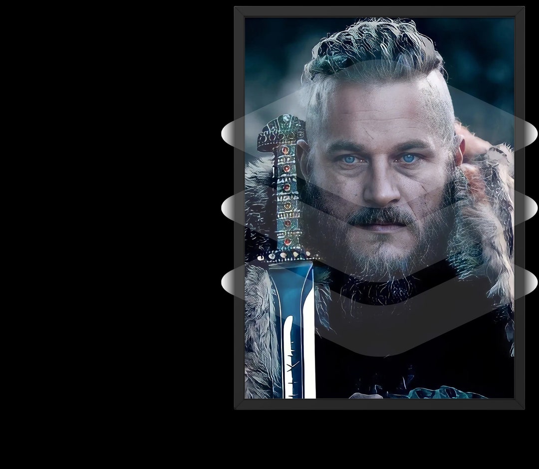 ragnar-lothbrok-poster-vikings-wall-art-wall-decor-etsy