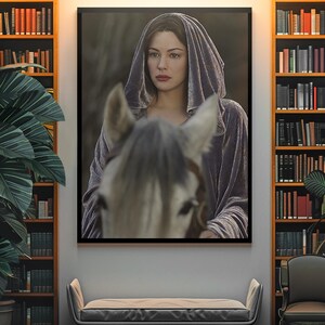 Lady Arwen The Lord of The Rings Poster, LOTR, Peter Jackson J.R.R. Tolkien, Lotr Trilogoy, Wall Art, Wall Decor