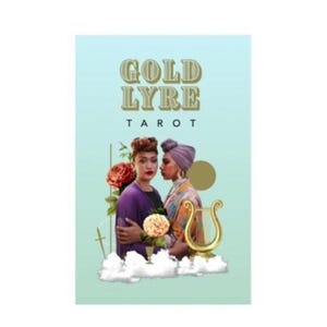 Baraja de Tarot de la Lira Dorada ~ Baraja de Tarot de Adivinación