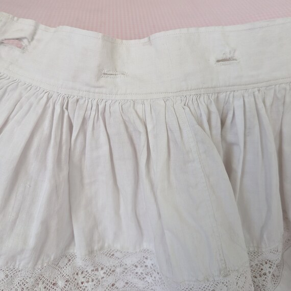Antique adjustable underskirt - image 5