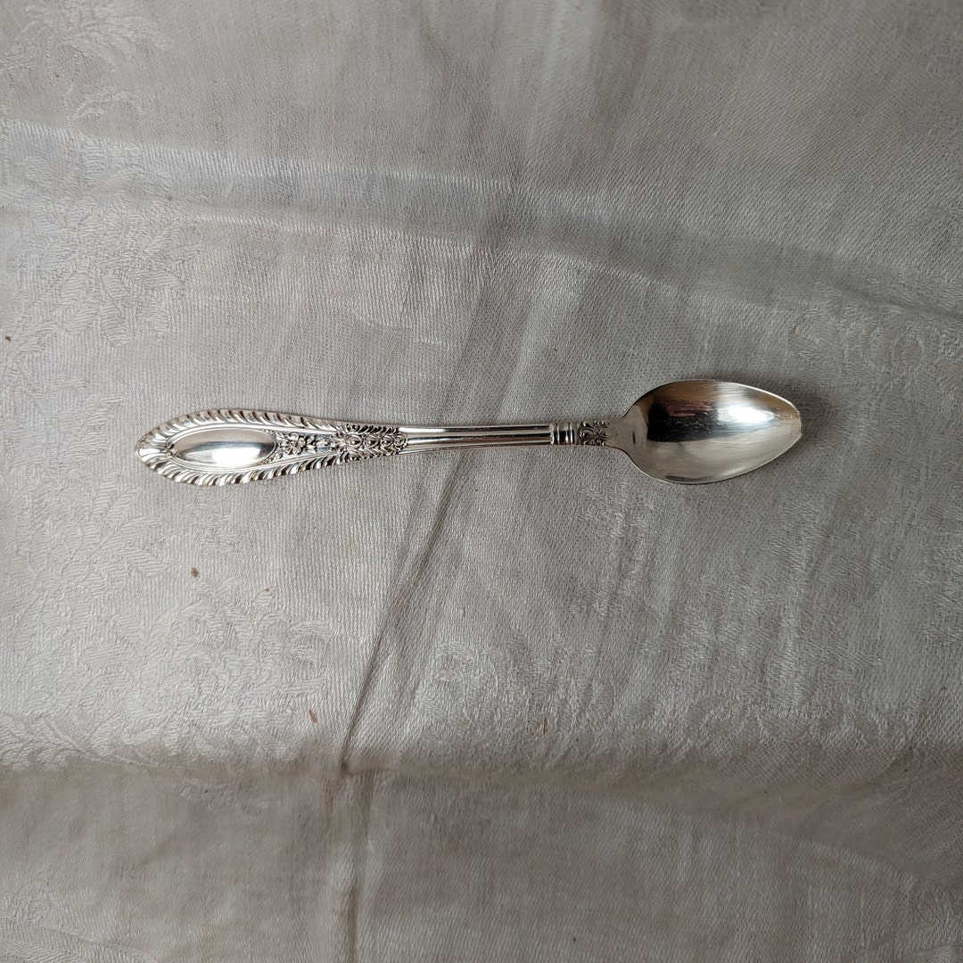 Vintage Baby Spoon Sterling Silver Etsy