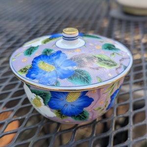 Vintage 1990s set of 5 teacups with lids from Shouzan