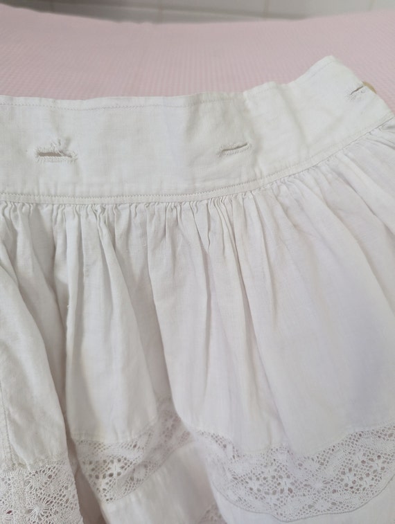 Antique adjustable underskirt - image 9