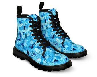 Blue Shoes - Men's Canvas Boots