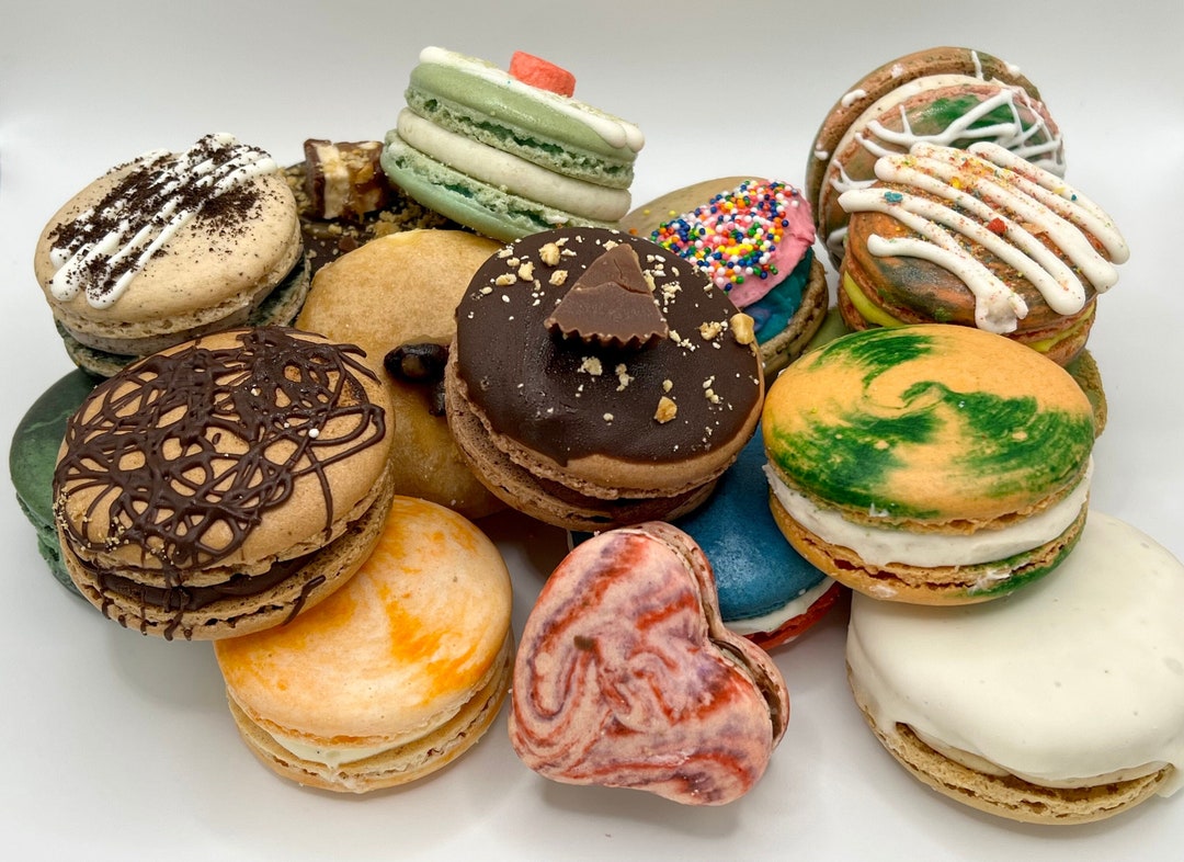 Gourmet Macarons Variety Pack: Choose Your Flavors, Gluten-free - Etsy